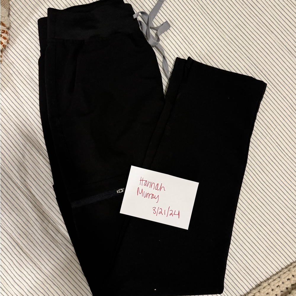 Figs yola high rise skinny scrub pants